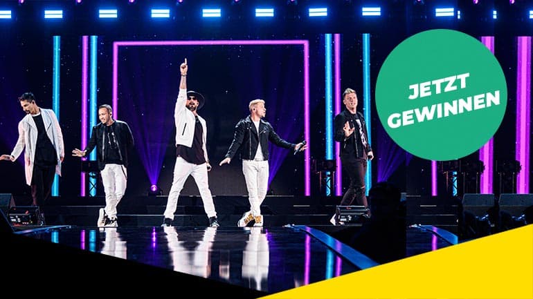 Tickets gewinnen: Der große Backstreet Boys Tag – am Donnerstag