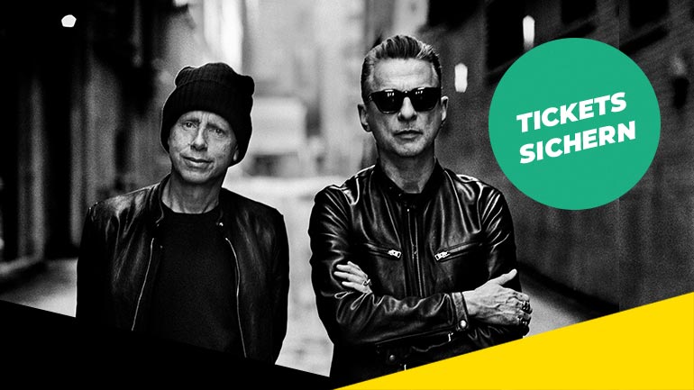 Erste Reihe oder Ehrenloge: Erlebe das Mega-Konzert von Depeche Mode for free