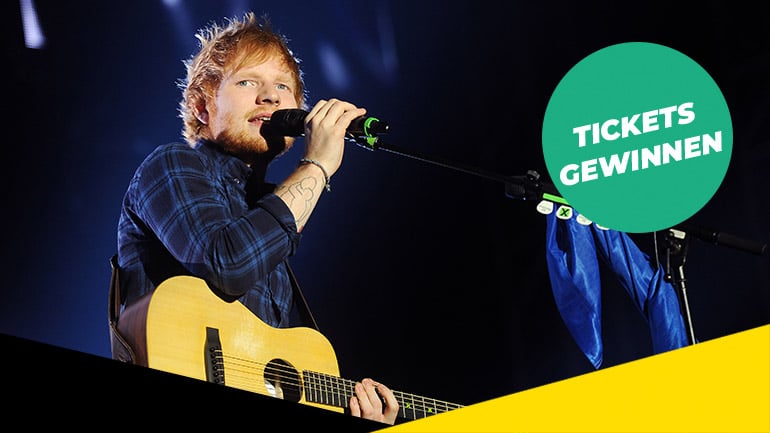 Ed Sheeran im Olympiastadion: Erlebe das Konzert des MEGA-Stars for free!
