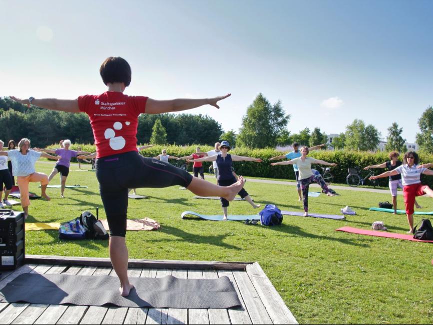 Kostenloses Training im Freien