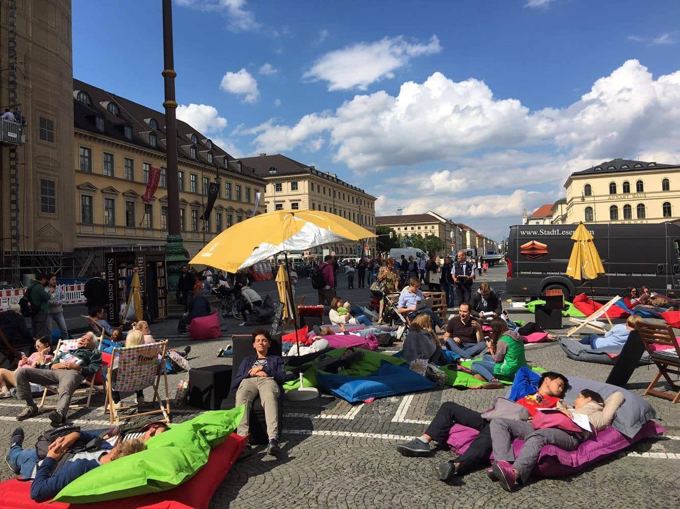 StadtLesen am Odeonsplatz