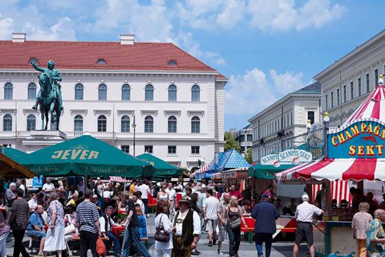 Hamburger Fischmarkt zu Besuch in München