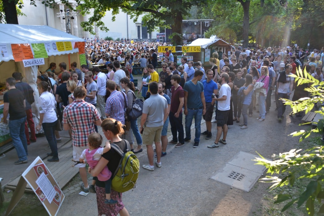 TUNIX Festival auf dem Königsplatz