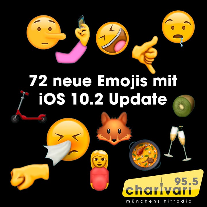 Neue Emojis für iPhone Besitzer