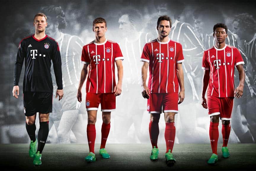 Das neue Trikot des FC Bayern