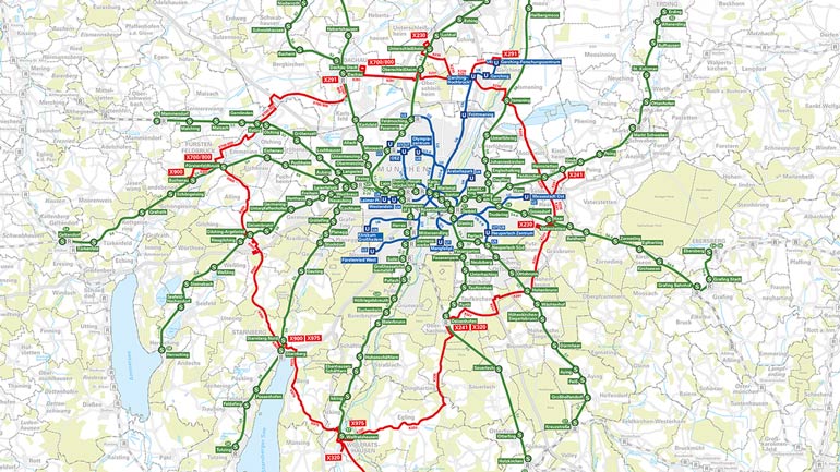 Neue Ringbuslinien rund um München