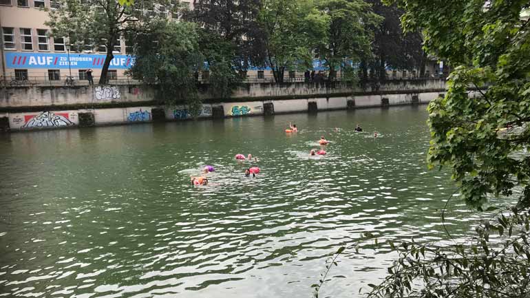 München bekommt ein Isarflussbad