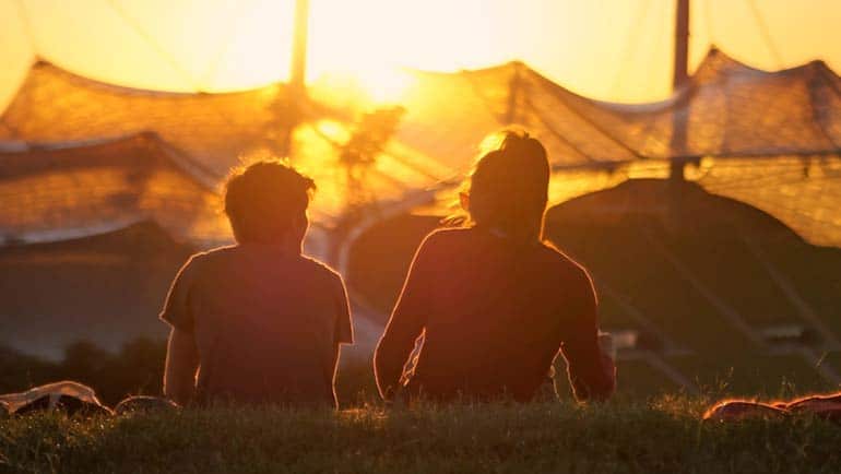 Die besten Sonnenplätze zum Feierabend