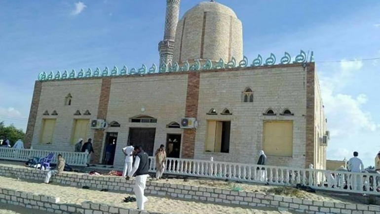 Viele Opfer bei Anschlag auf Moschee in Ägypten