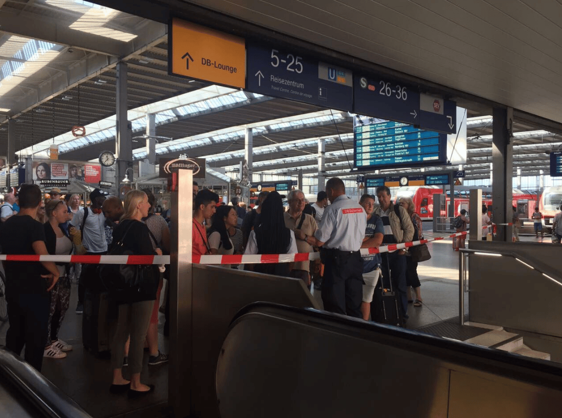 Fehlalarm am Hauptbahnhof München