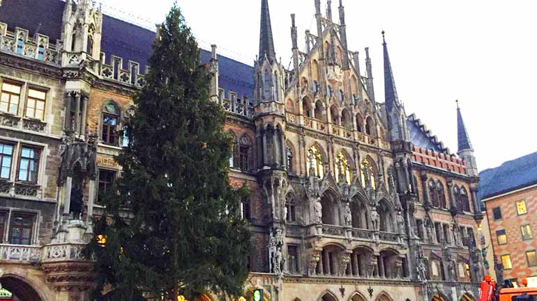 Das ist Münchens Christbaum 2018