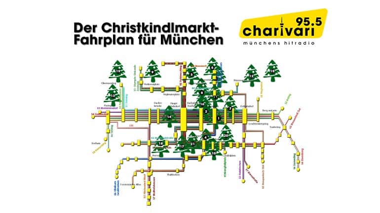 Der Christkindlmarkt-Fahrplan 2019