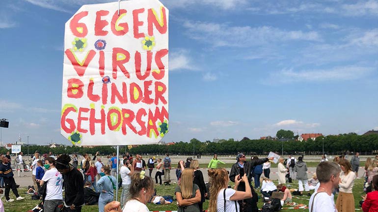 Querdenker wollen am Sonntag in München demonstrieren