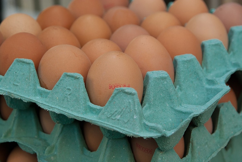 Gift-Eier in Bayerns Supermärkten
