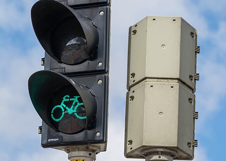 Grüne Welle für Fahrradfahrer in München