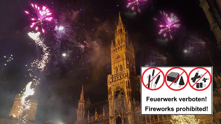 Regelungen für Silvesterfeuerwerk in München