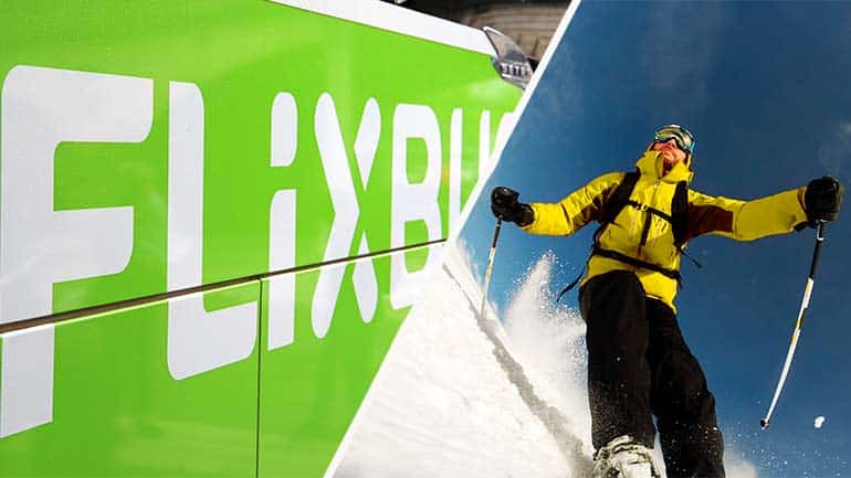 Flixbus: für 1 Euro nach Tirol zum Skifahren
