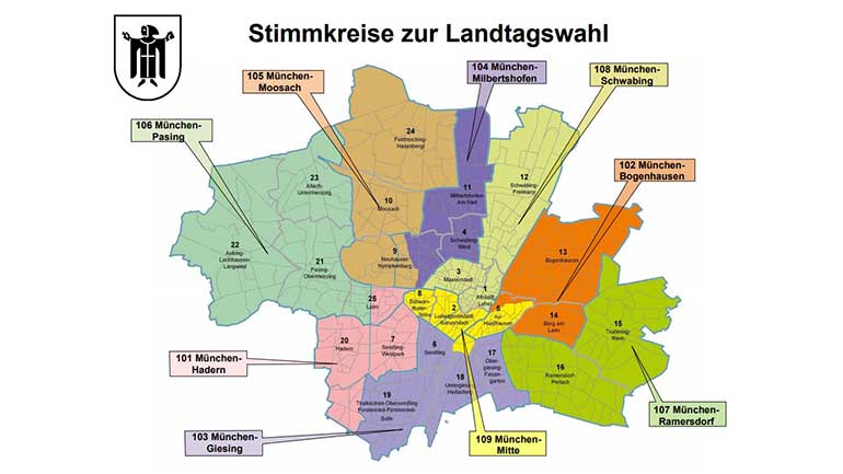 München: So haben die Stimmkreise gewählt