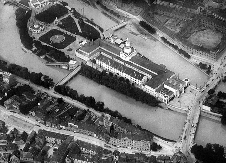 So sah die Isar bei München früher aus