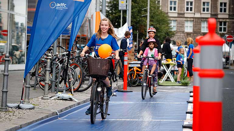 Pop-Up Radwege in München sollen dauerhaft bleiben