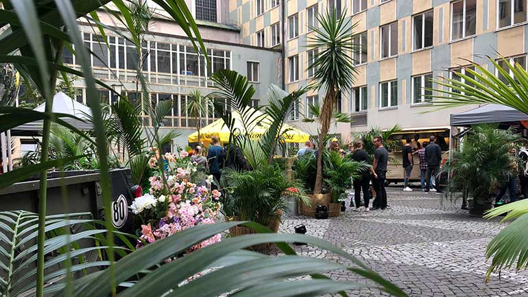 Ein Pop-up Biergarten für München