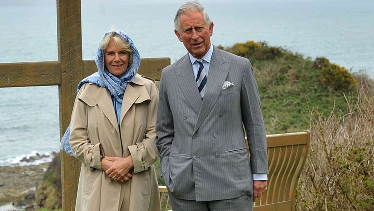 Charles und Camilla kommen nach München