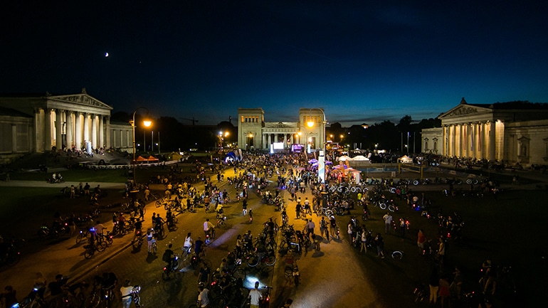 Die Münchner Radlnacht 2018