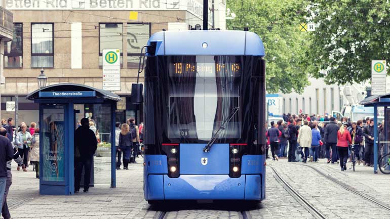 Bauarbeiten in der Bayerstraße – Netz der Tram teilweise geändert