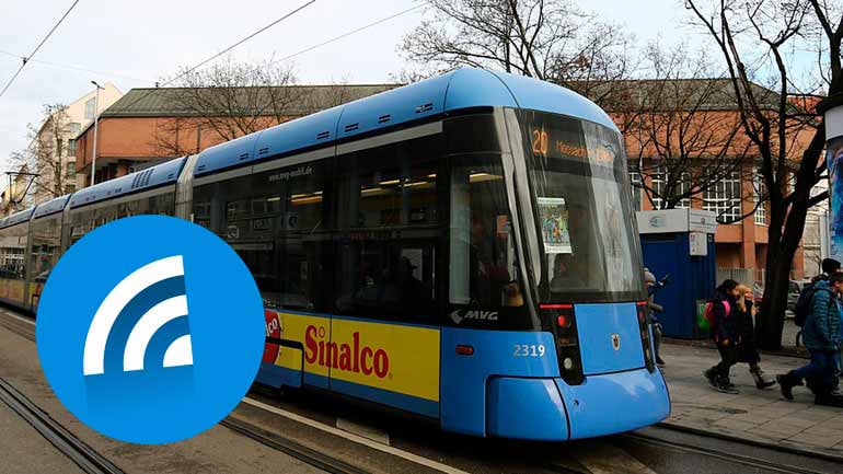 Kostenloses WLAN für Tram-Haltestellen in München