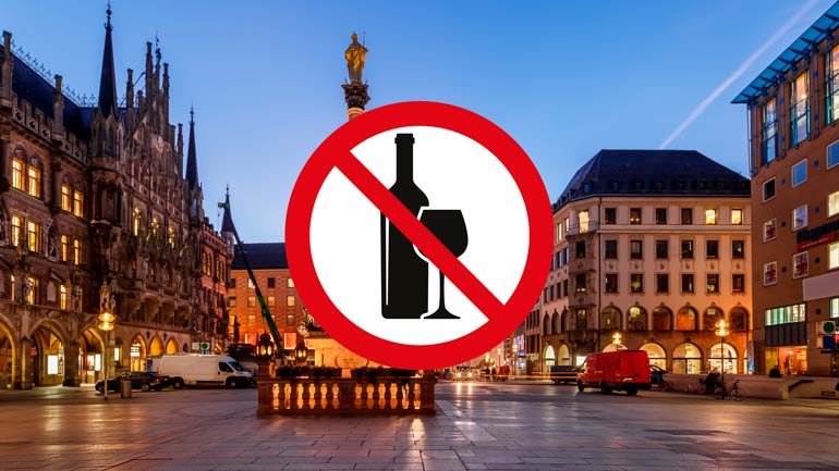 Offiziell: Stadt beschließt Alkoholverbot für ganz München unter bestimmten Voraussetzungen