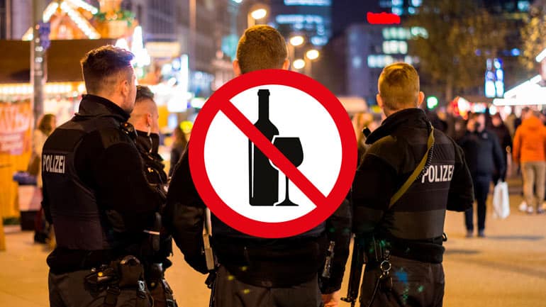 Bußgeld? So teuer wird ein Verstoß gegen das Alkoholverbot in München