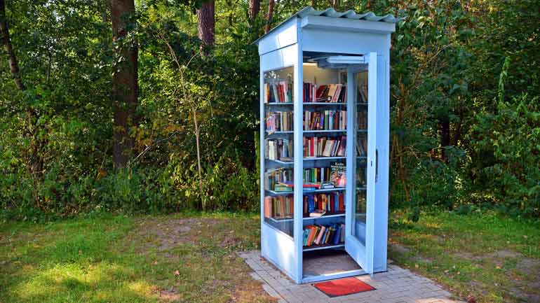 Offene Bücherregale in München