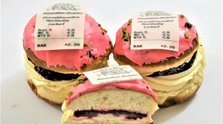 Bäckerei aus Oberbayern backt Kassenbon-Krapfen