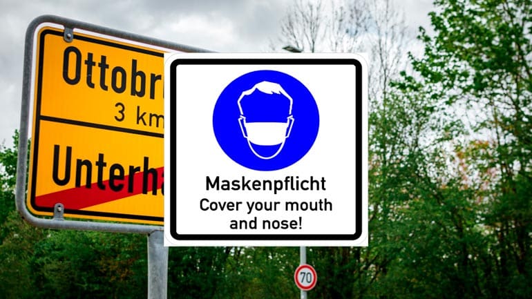 Auch Landkreis München weitet Maskenpflicht an öffentlichen Plätzen aus