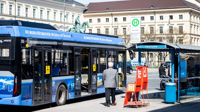 News und Unterhaltung: Fahrgast-TV geht in 650 Bussen der MVG auf Sendung