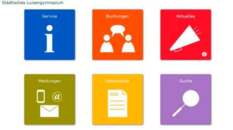 Onlineportal für Münchner Gymnasien