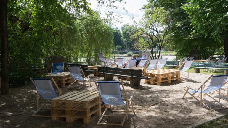 Die schönsten Stadtstrände in und um München