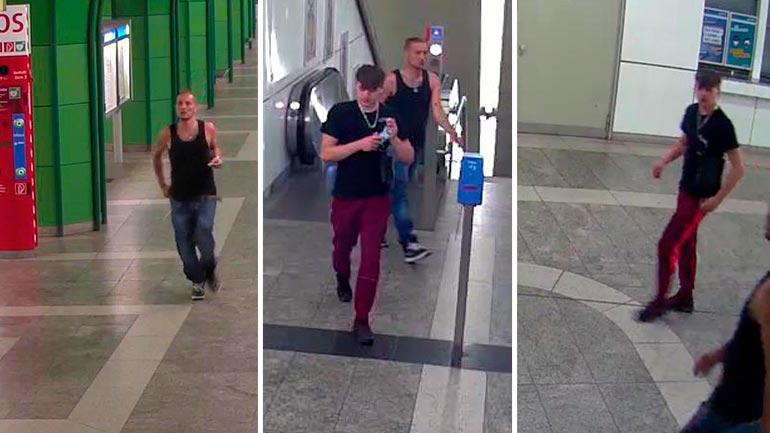 Wer kennt diese Männer? Gefährliche Körperverletzung in Münchner U-Bahnhof