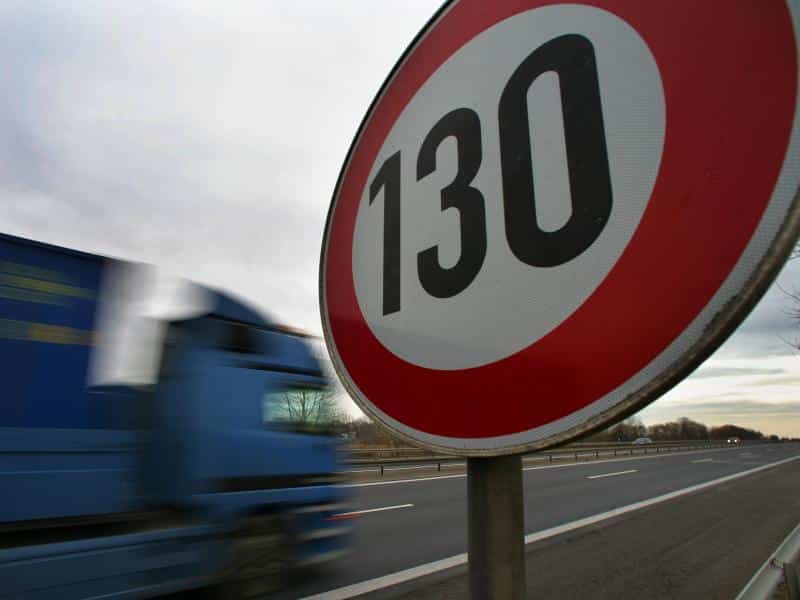 Verkehrssicherheitsrat ist für ein 130 km/h Tempolimit auf Autobahnen