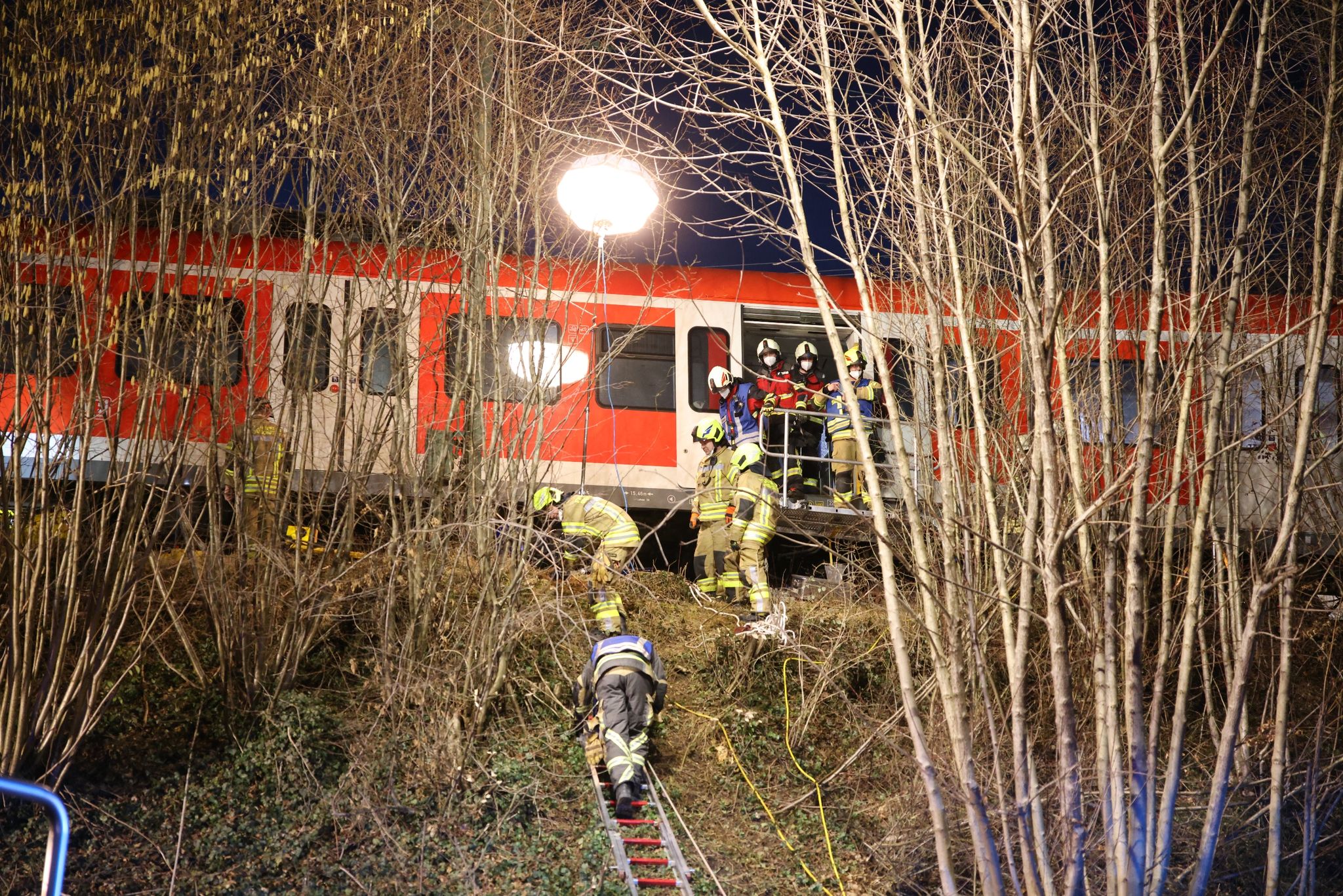 Zusammenstoß zweier S-Bahnen im Landkreis München