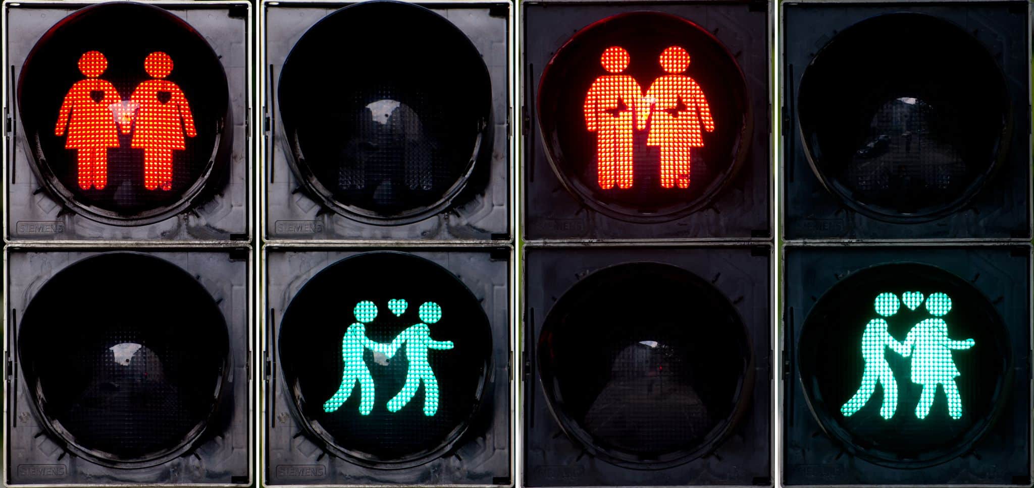 Gericht entscheidet nach Klage: Homosexuelle Ampelpärchen bleiben