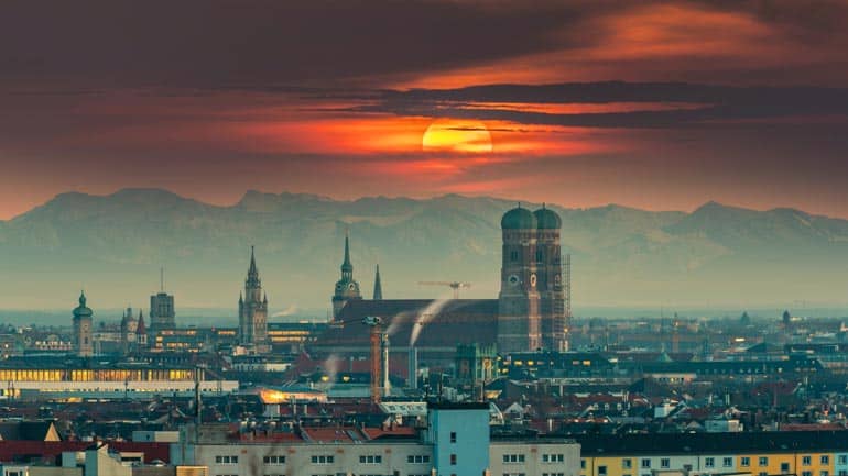 Filmreife Sonnenuntergänge: Das sind Münchens schönste Aussichtspunkte