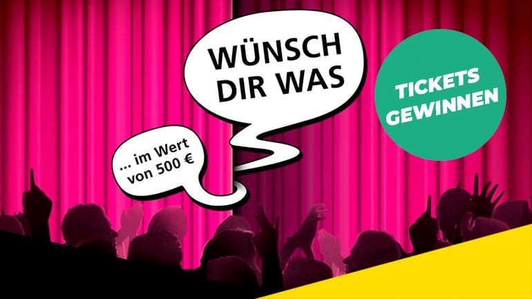 Wunschzettel: Gewinne Konzert-Tickets im Wert von 500 Euro