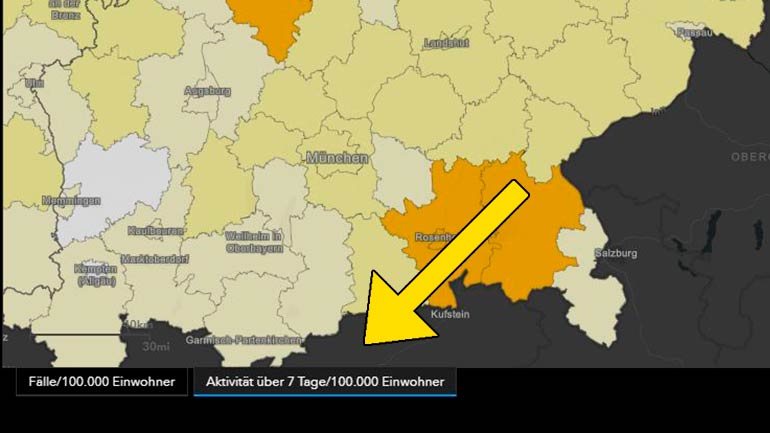 Obergrenze für Neuinfektionen: So ist die Lage in deinem Landkreis