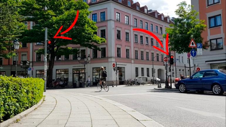 Test von Autoclub: So häufig fahren Münchner Radler täglich über Rot