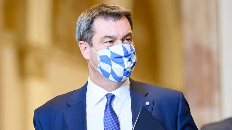 Markus Söder hier live im Video ab 13.30 Uhr