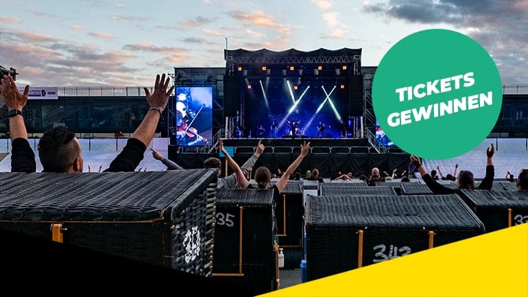 Jan Delay, Alice Merton & Milow: Gewinne Tickets für die Strandkorb Open Air Tour!