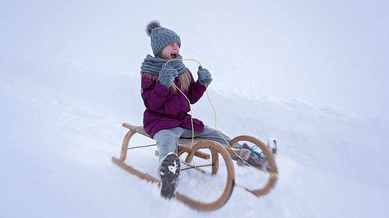 Welchen Wintersport darf ich draußen machen?