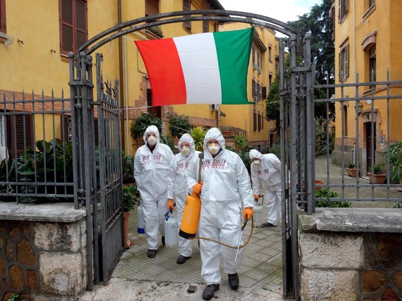 Italien: Langsamerer Anstieg der Neuinfektionen