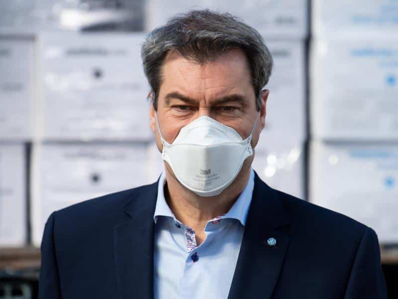 Söder wird nach Ende der Maskenpflicht gefragt – seine Antwort ist unmissverständlich